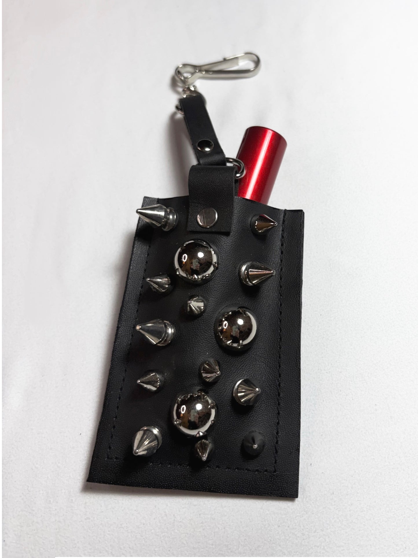V1 Spiked Lighter Case Keychain
