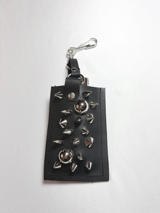 V2 Spiked Lighter Case Keychain