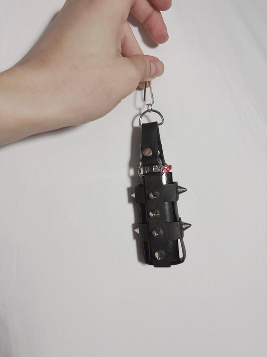 Bondage lighter holder key chain